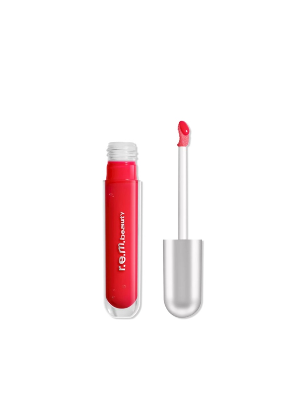 REM r.e.m. beauty Essential Drip Glossy Balm in Shirley True Red 0.15oz $20 NIB